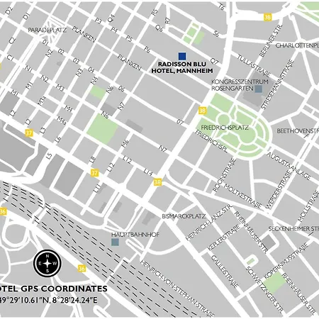 曼海姆丽笙酒店 酒店 曼海姆